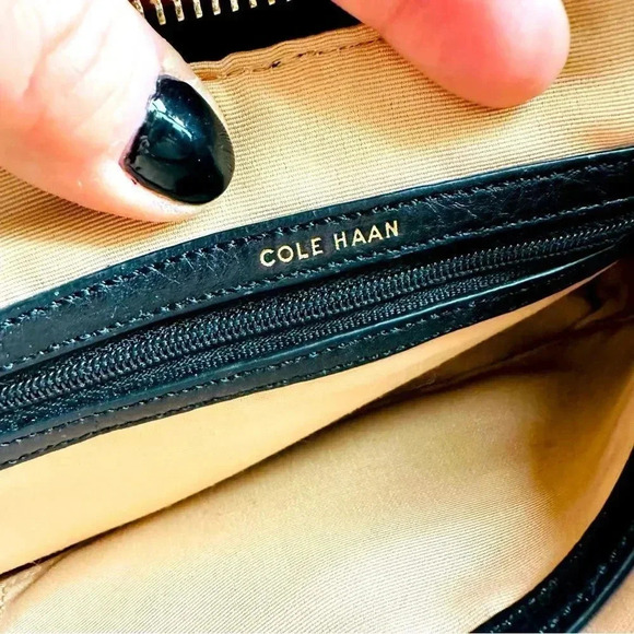 Cole Haan Leather Crossbody Bag - Picture 10 of 11